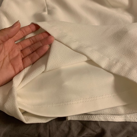 LuLu’s semi backless white mini dress - Picture 7 of 8